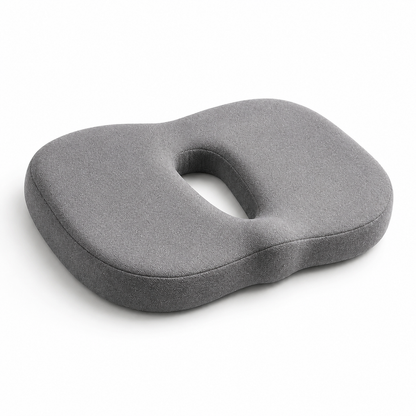 Cojín Ergonómico para Coxis con Espuma Viscoelástica – Alivia la Presión y Mejora tu Postura